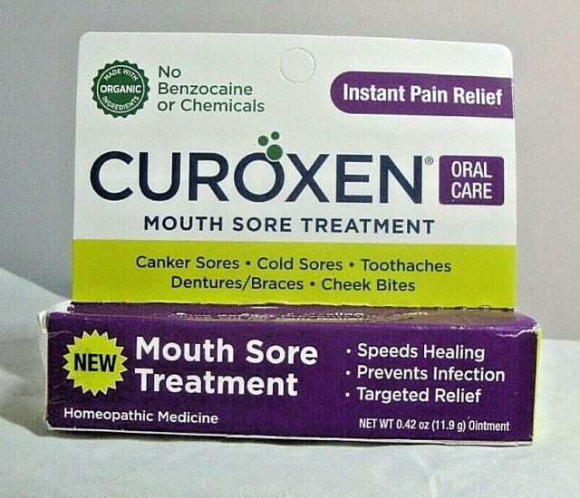 Curoxen Oral Natural &  Organic Mouth Sore Treatment for sale online