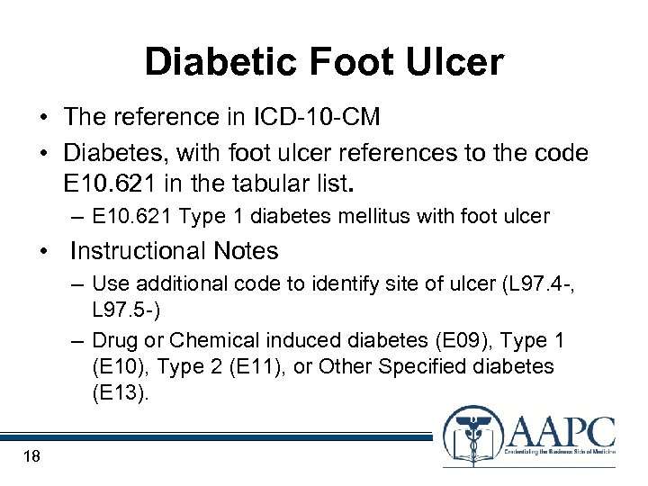 Diabetic Foot Infection Icd 10