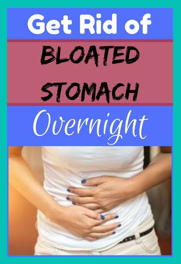 Get Rid Of Bloated Stomach Overnight