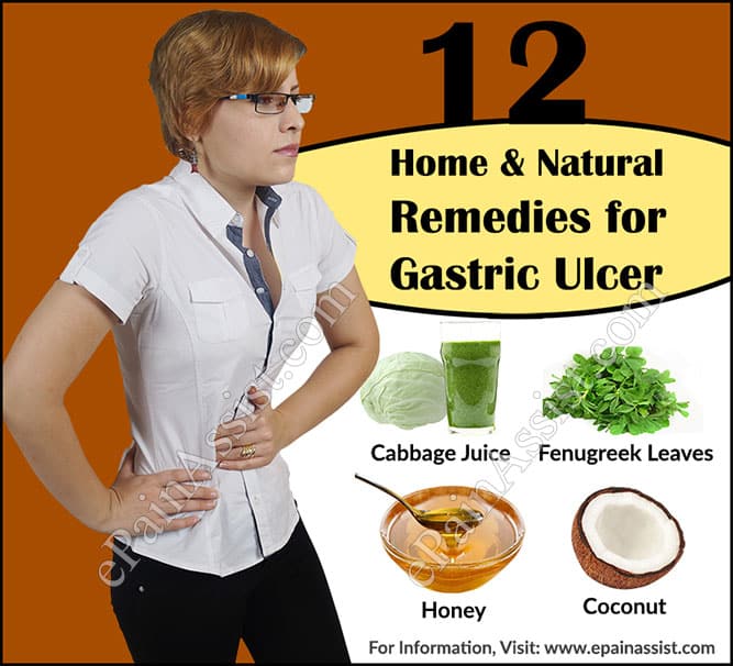 Home Remedy Treatment For Gastric Ulcers