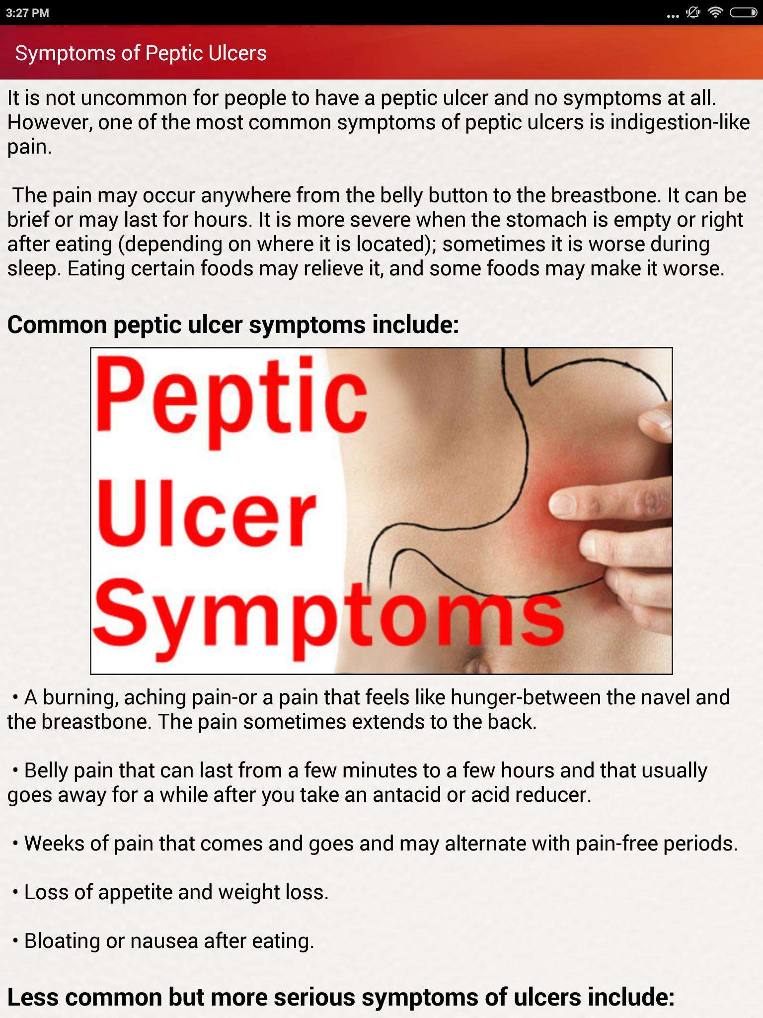 Peptic Ulcers Treatment &  Help for Stomach Ulcers for ...