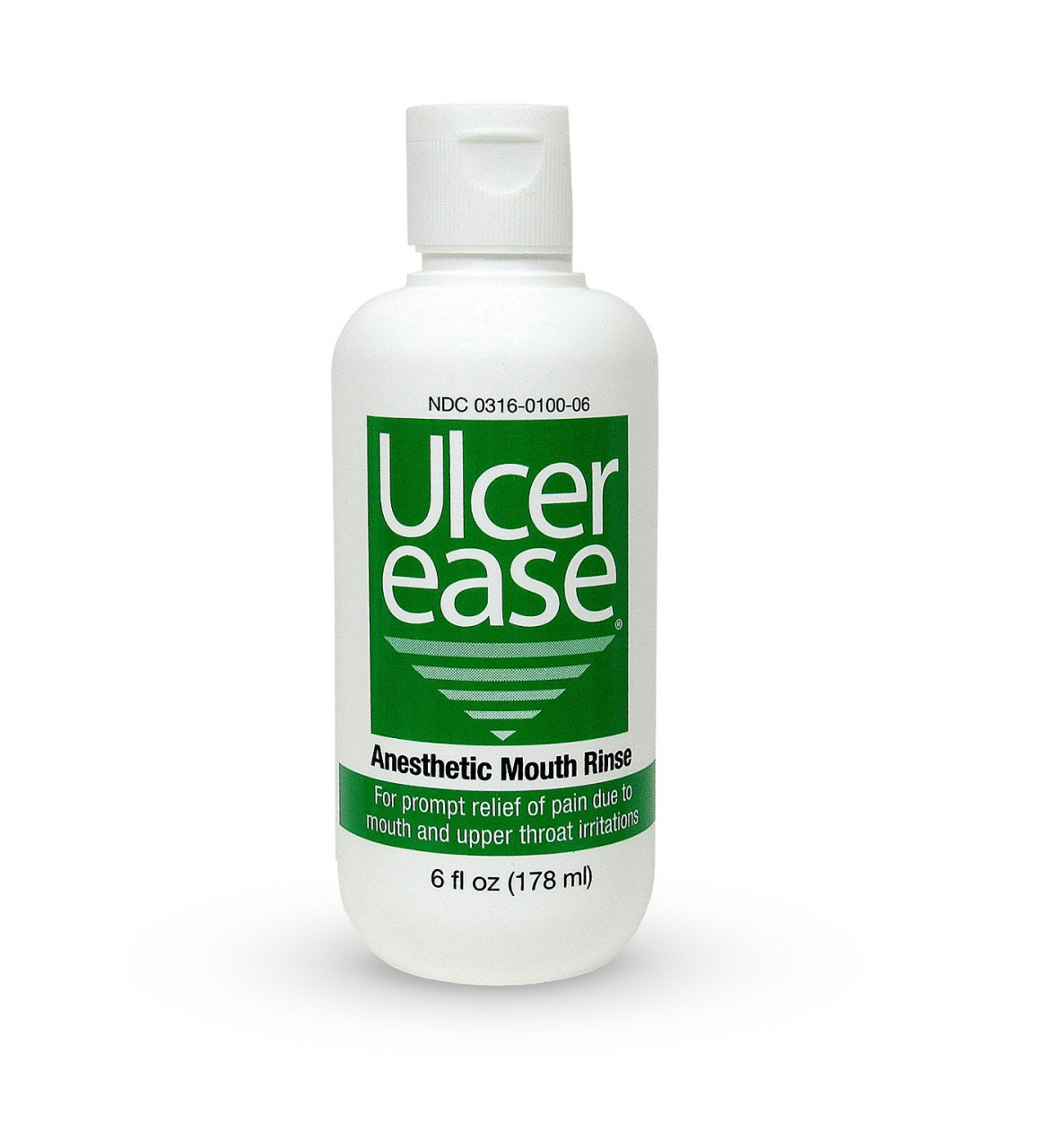 Ulcer Ease Medicated Mouth Rinse 6 oz