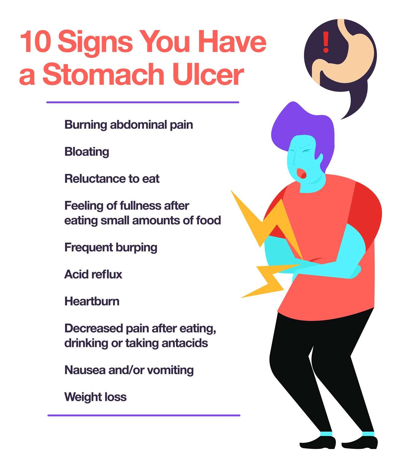 Why Take These 10 Stomach Ulcer Symptoms Seriously